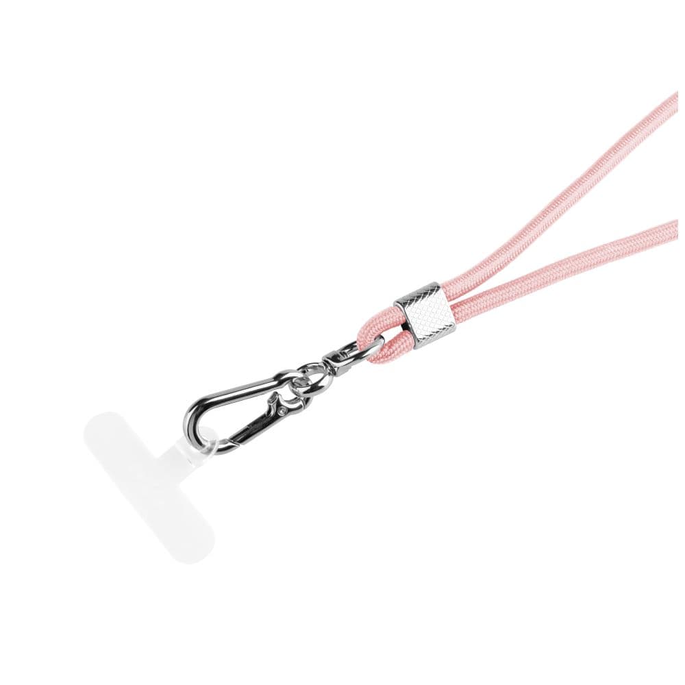 Univerzální šňůrka FIXED NeckUni pro telefony, růžová - náhled 2