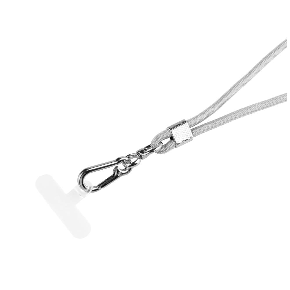 Univerzální šňůrka FIXED NeckUni pro telefony, šedá - náhled 2