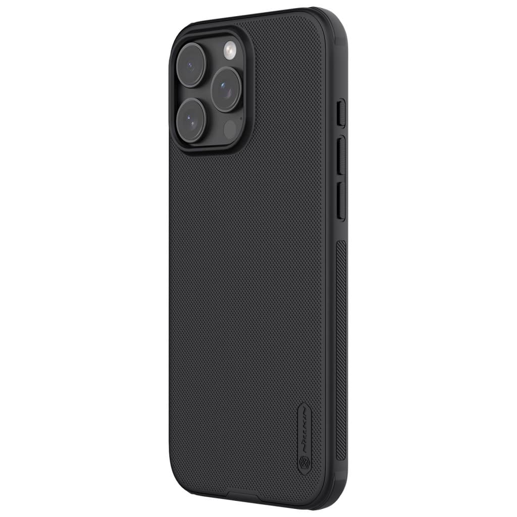 Zadní kryt Nillkin Super Frosted PRO pro iPhone 16 Pro Max černý - náhled 2
