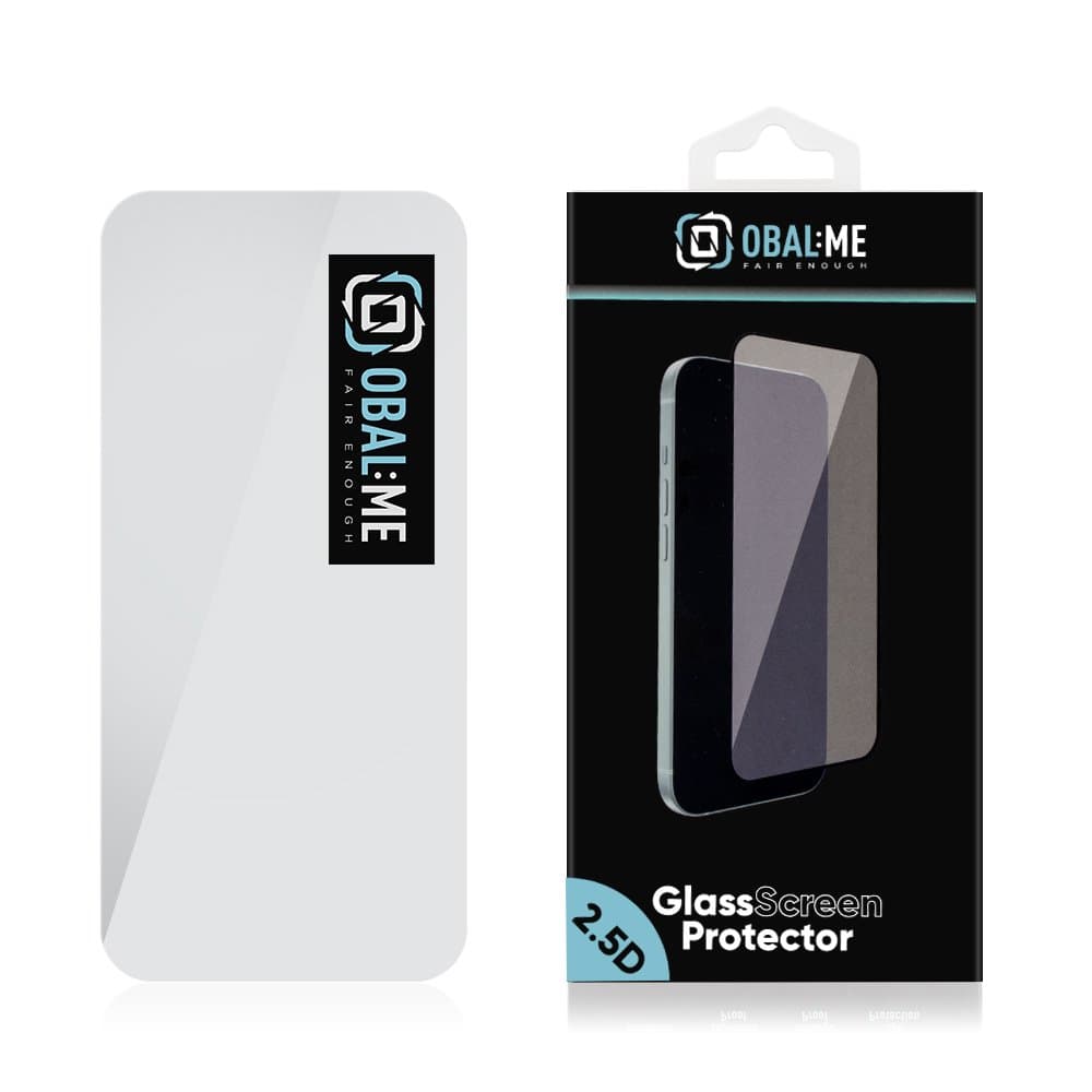 Tvrzené sklo OBAL:ME 2.5D pro iPhone 16 Pro Max Clear - náhled 2