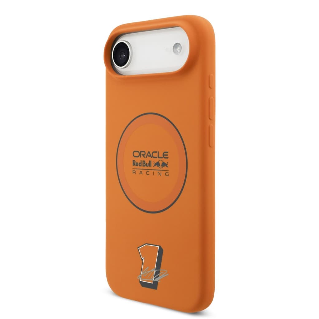 Zadní kryt Red Bull Silicone Blue Ring MagSafe pro iPhone Air Orange - náhled 2