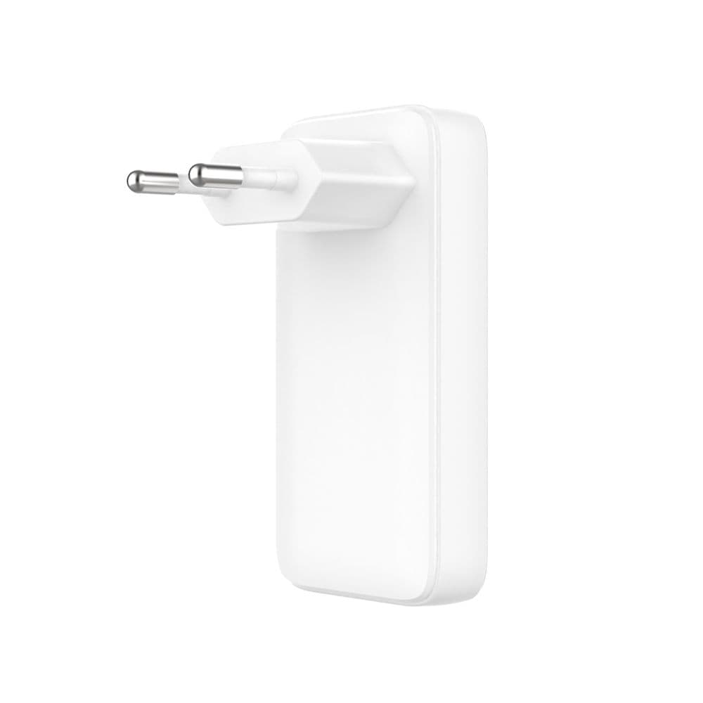 Adaptér GaN FIXED Slim s 2x USB-C výstupem a podporou PD, 45W, bílý - náhled 2
