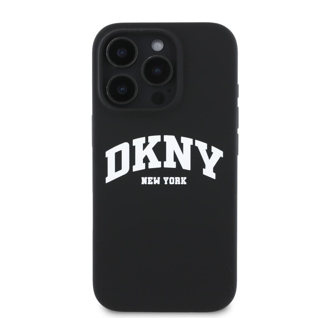 Zadní kryt DKNY Liquid Silicone Arch Logo MagSafe pro iPhone 16 Pro Black - náhled 2