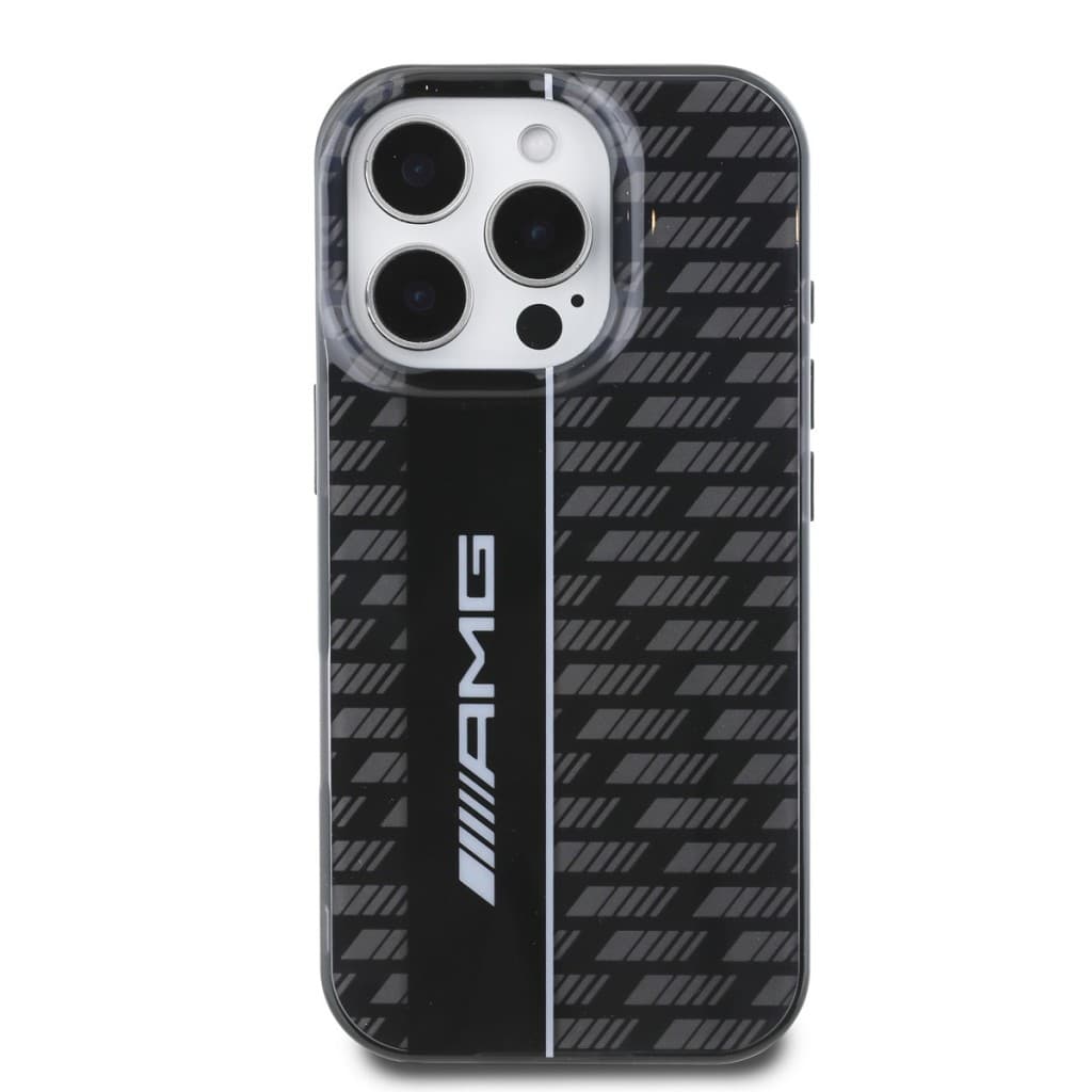 Zadní kryt AMG Carbon Pattern pro iPhone 16 Pro Max Black - náhled 2