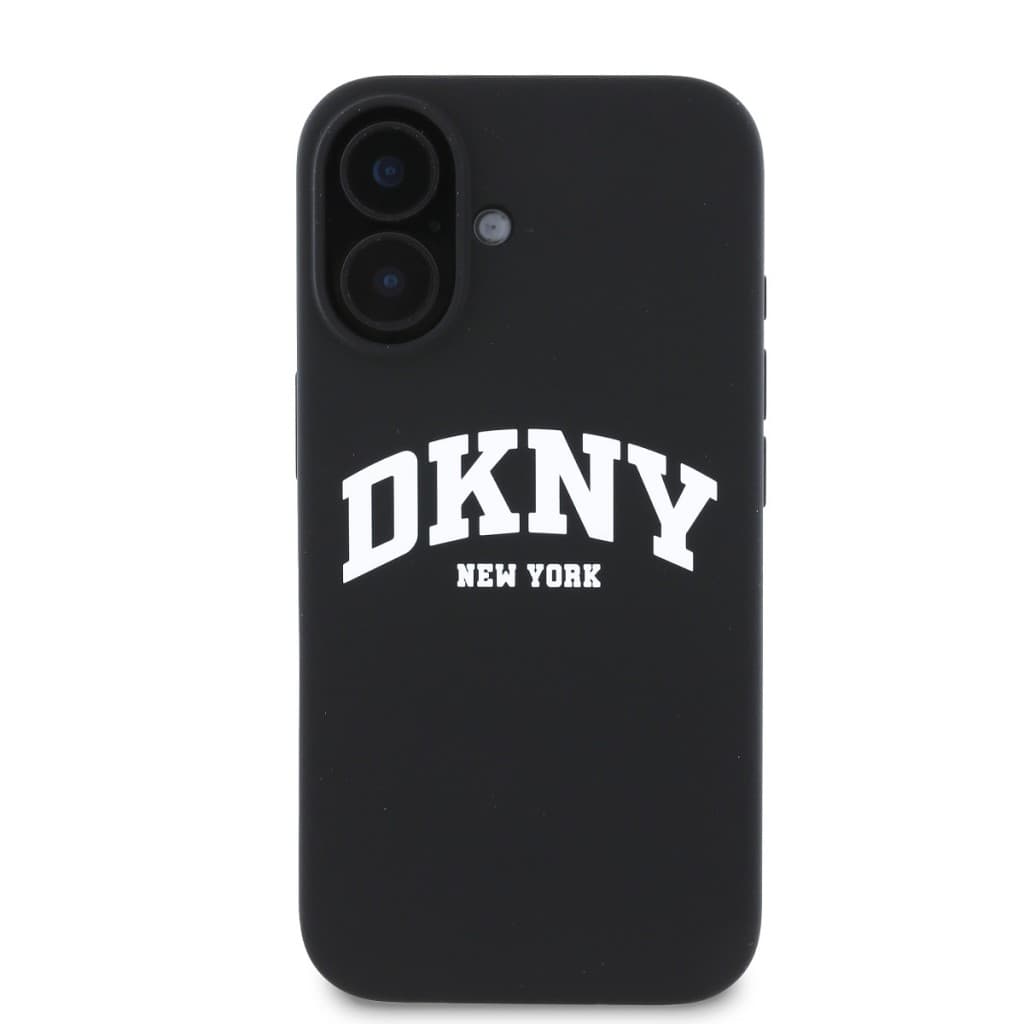 Zadní kryt DKNY Liquid Silicone Arch Logo MagSafe pro iPhone 16 Plus Black - náhled 2