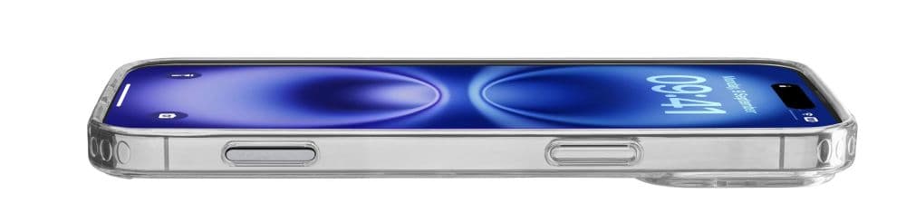 Zadní čirý kryt s ochranným rámečkem Cellularline Clear Duo pro Apple iPhone 16 Plus - náhled 2