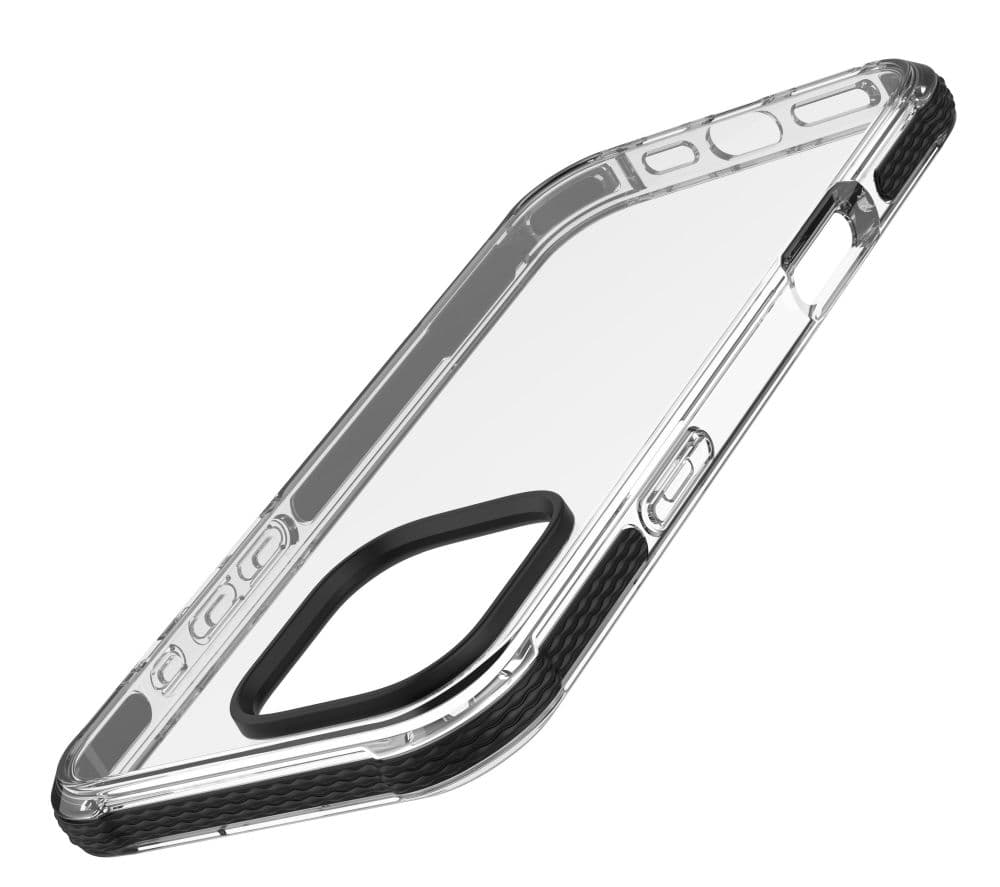 Ultra ochranné pouzdro Cellularline Tetra Force Strong Guard pro Apple iPhone 16 Pro Max, 2 stupně ochrany, transparentn - náhled 2