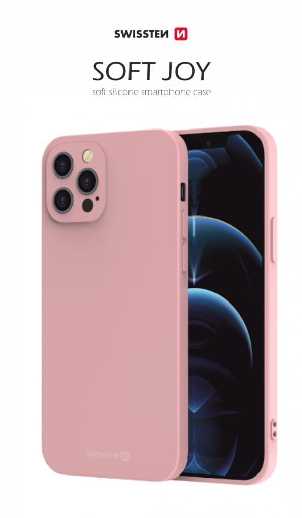 Zadní kryt Swissten Soft Joy pro Xiaomi Redmi Note 14 Pro+ 5G růžový - náhled 2
