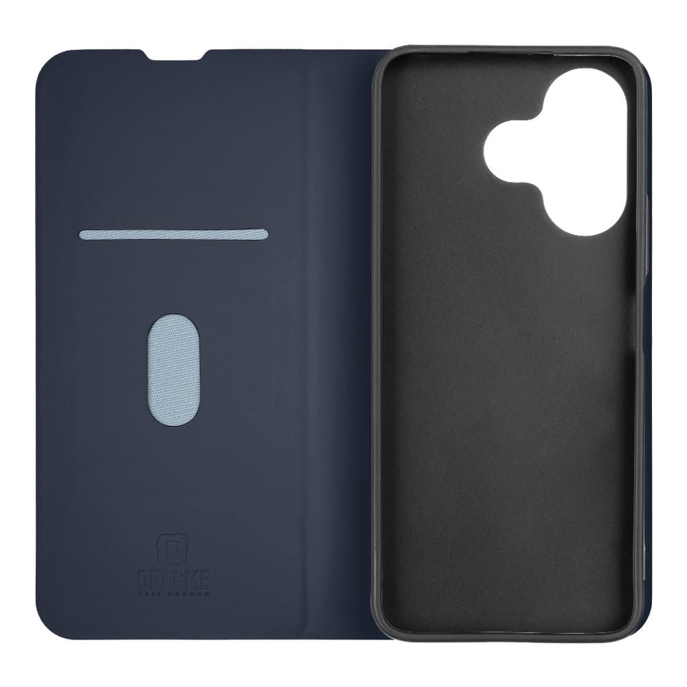 Knížkové pouzdro OBAL:ME SmoothTouch pro Xiaomi Redmi 13 4G-5G Dark Blue - náhled 2