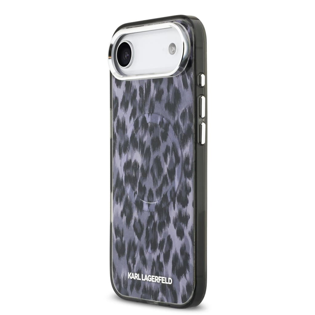 Zadní kryt Karl Lagerfeld IML Leopard MagSafe pro iPhone Air Grey - náhled 2