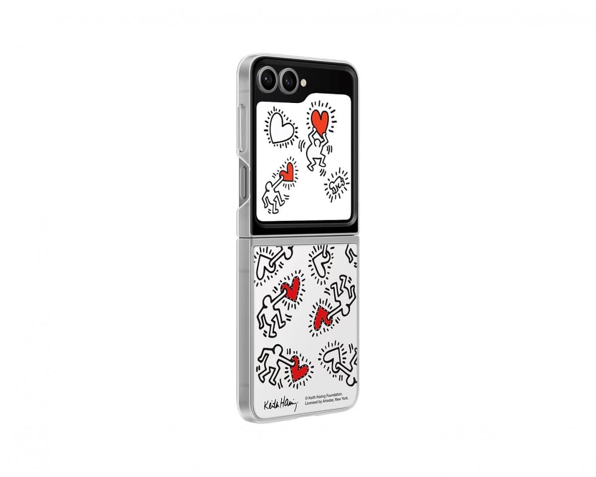 Zadní kryt EF-ZF741CWE Samsung FlipSuit pro Galaxy Z Flip 6 White - náhled 2