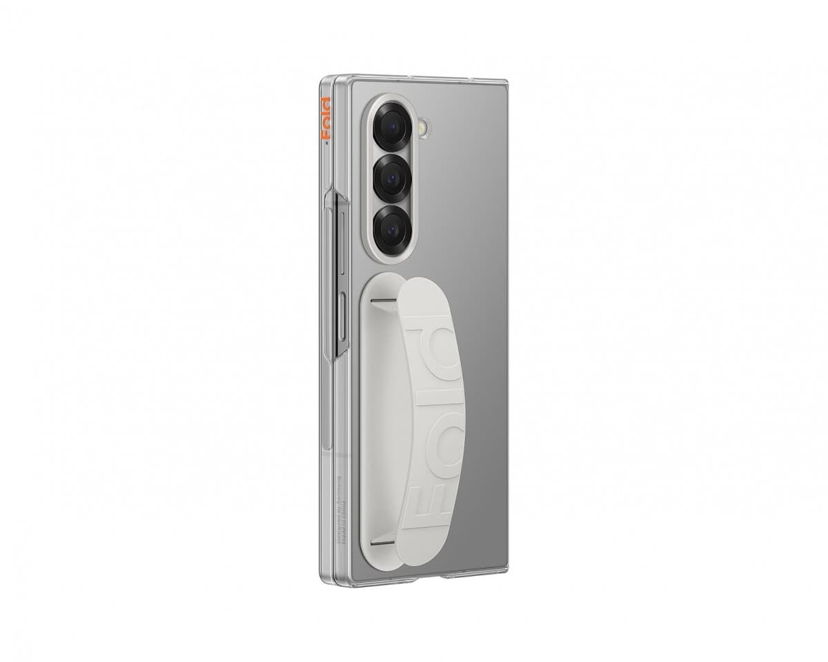 Zadní kryt EF-QF956CTE Samsung Clear pro Galaxy Z Fold 6 Transparent - náhled 2