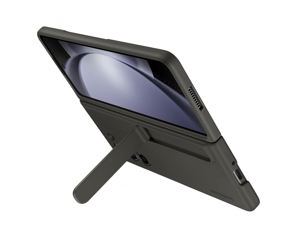 Zadní kryt EF-MF946CBE Samsung Standing s Popruhem pro Galaxy Z Fold 5 Graphite - náhled 2