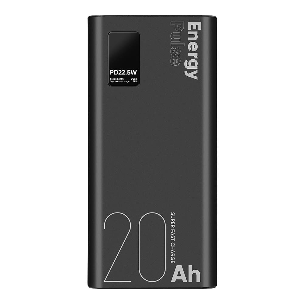 Powerbanka OBAL:ME EnergyPulse 20000mAh 22.5W černá - náhled 2