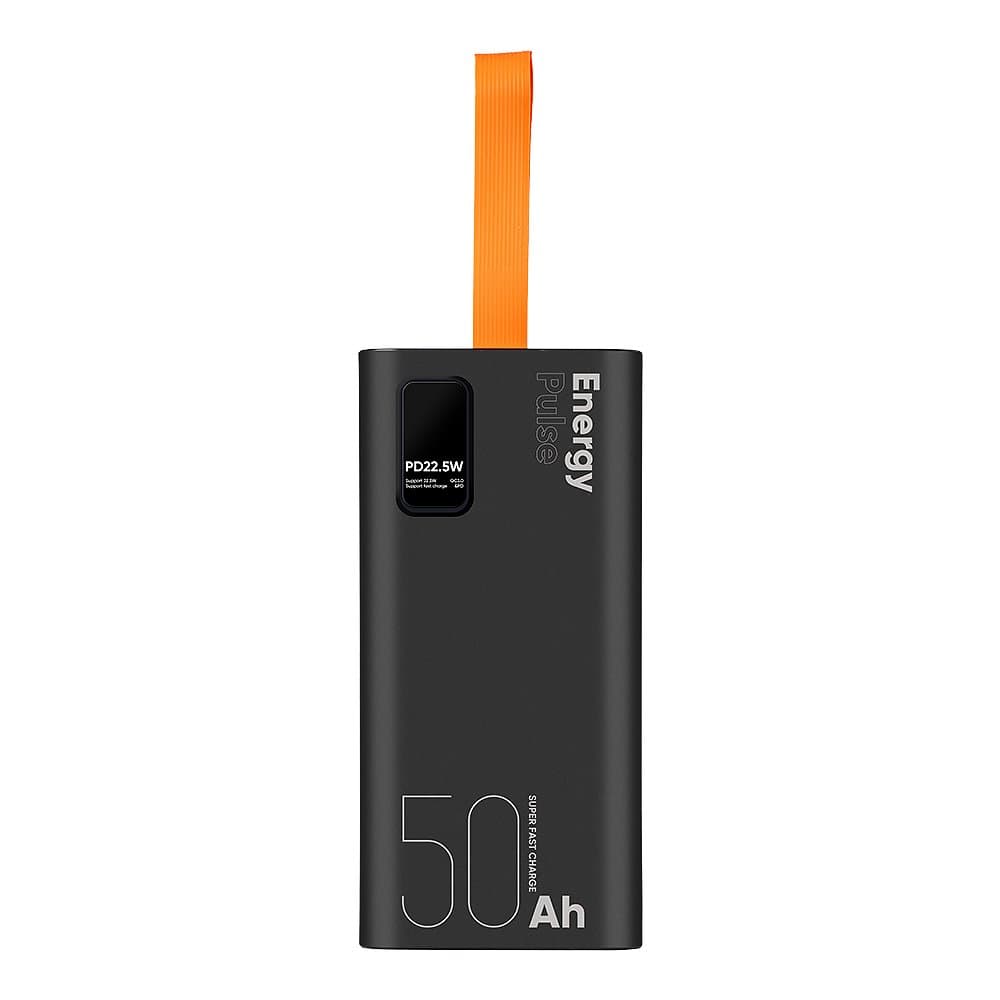 Powerbanka OBAL:ME EnergyPulse 50000mAh 22.5W černá - náhled 2