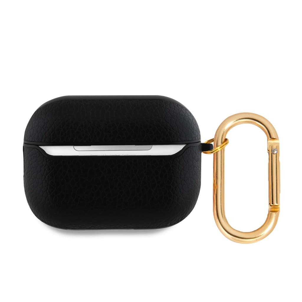 Pouzdro Guess PU Grained Classic Logo pro AirPods Pro 2 Black - náhled 2