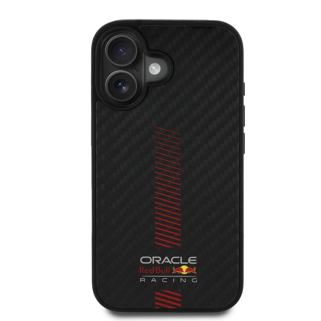 Zadní kryt Red Bull Carbon Powerbar MagSafe pro iPhone 16 Plus Black - náhled 2