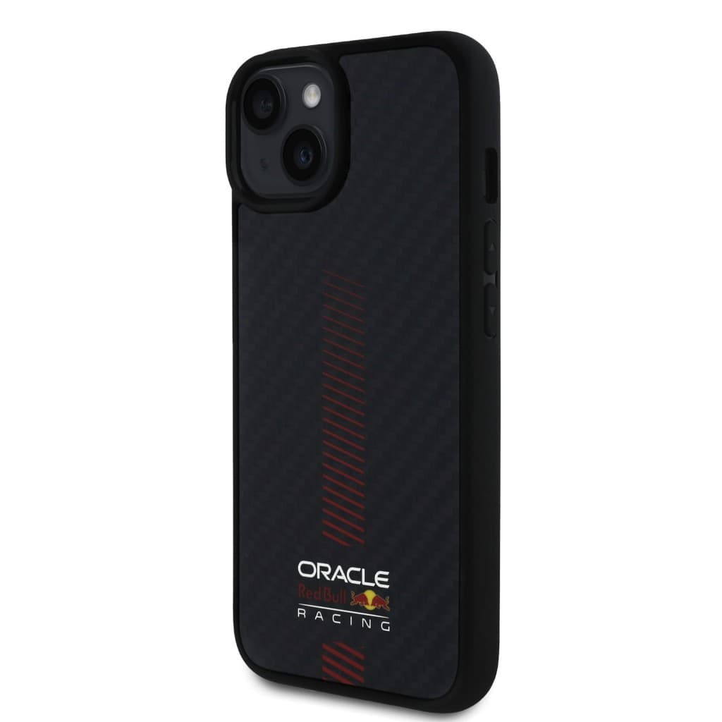 Zadní kryt Red Bull Carbon Powerbar MagSafe pro iPhone 14 Black - náhled 2