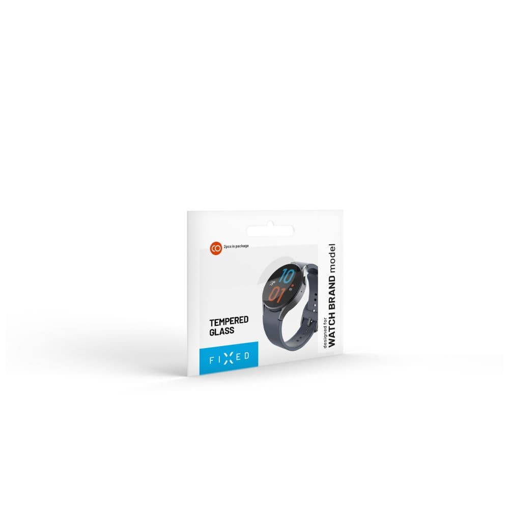 Ochranné tvrzené sklo FIXED pro smartwatch Huawei GT 5 46mm, 2 ks v balení, čiré - náhled 2