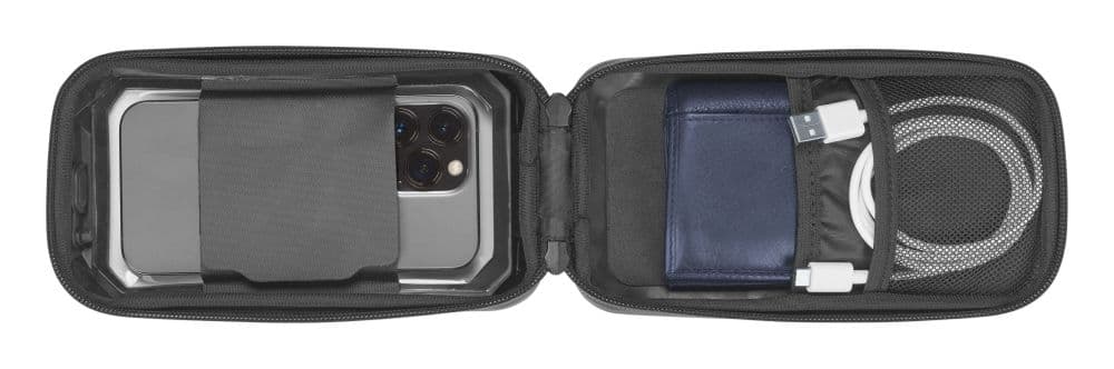 Univerzální voděodolné pouzdro na mobilní telefony Interphone QUIKLOX Waterproof, max. 7", úchyt na řídítka - náhled 2