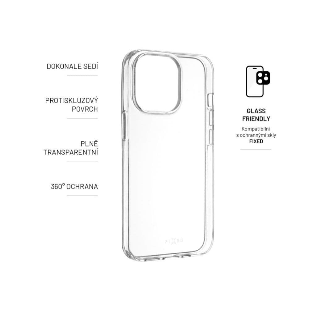 TPU gelový kryt FIXED Story pro Xiaomi Redmi Note 14 5G, čirý - náhled 2