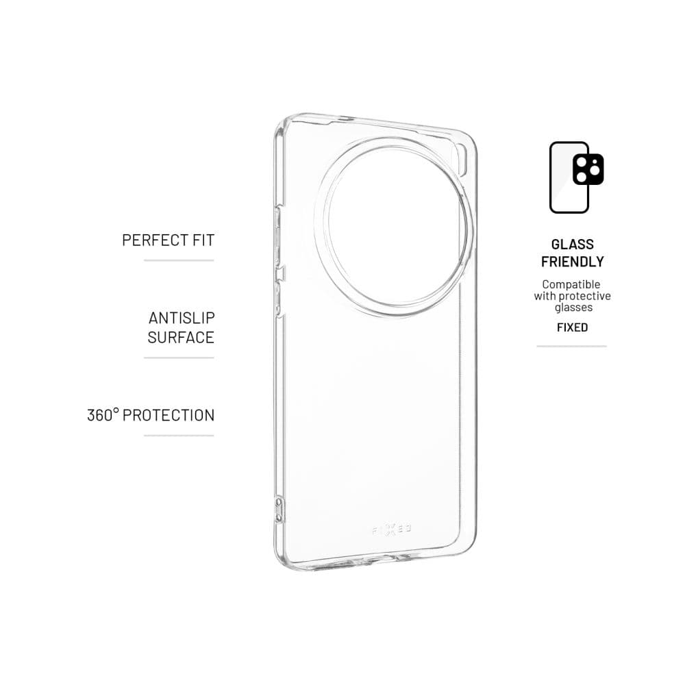 TPU gelový kryt FIXED Story pro Vivo X200 Pro, čirý - náhled 2