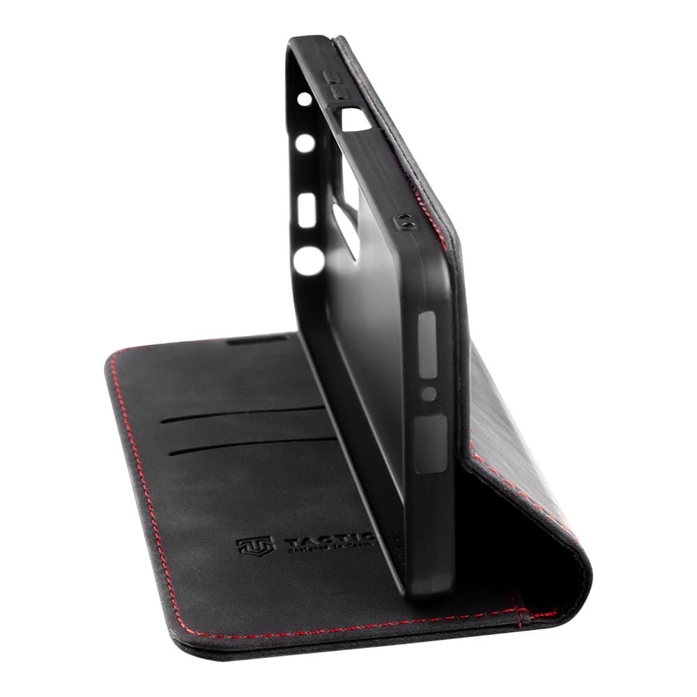 Knížkové pouzdro Tactical Xproof pro Samsung Galaxy S25 Black Hawk - náhled 2