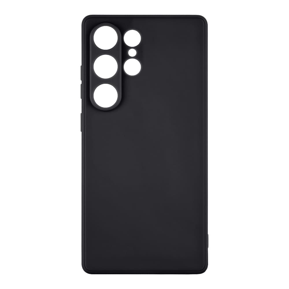 Zadní kryt OBAL:ME Matte TPU pro Samsung Galaxy S25 Ultra Black - náhled 2