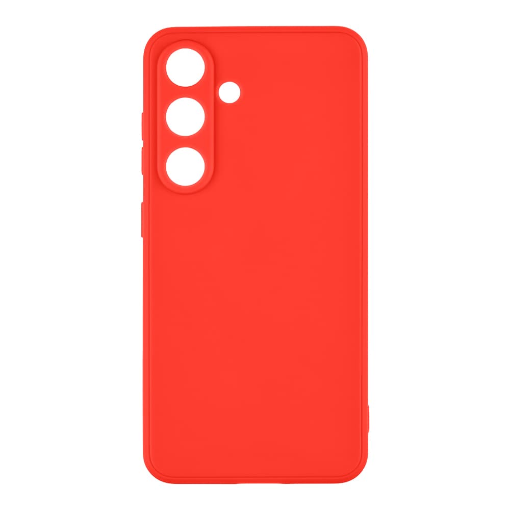 Zadní kryt OBAL:ME Matte TPU pro Samsung Galaxy S25 Red - náhled 2
