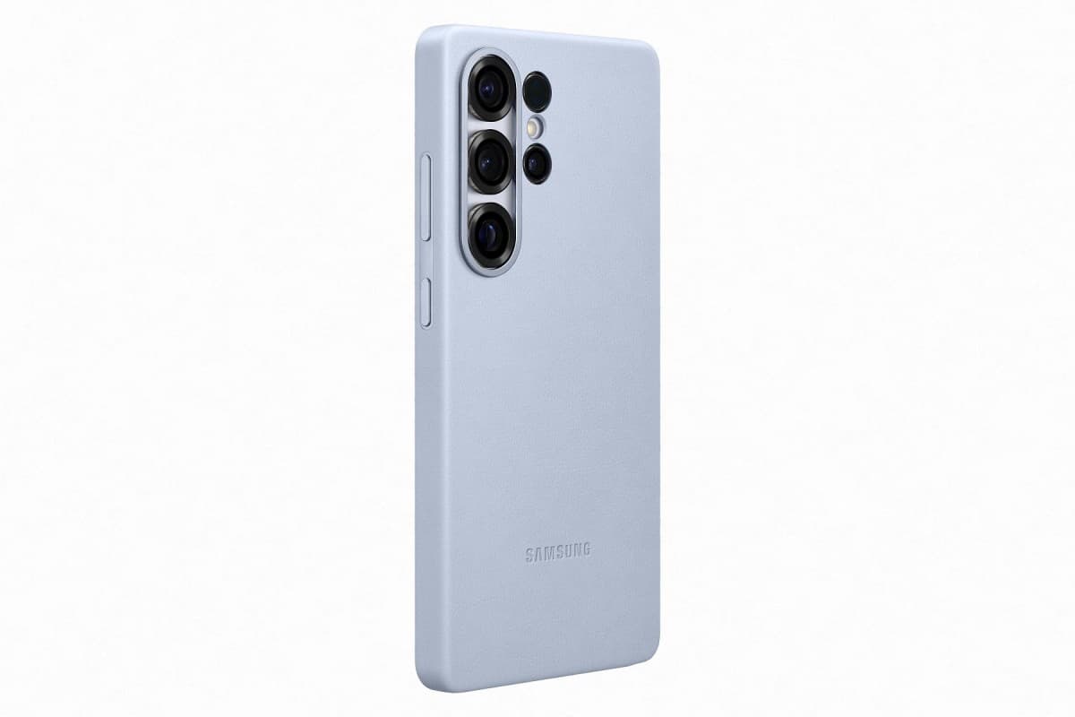Zadní kryt EF-VS938PJE Samsung KindSuit pro Galaxy S25 Ultra Light Blue - náhled 2