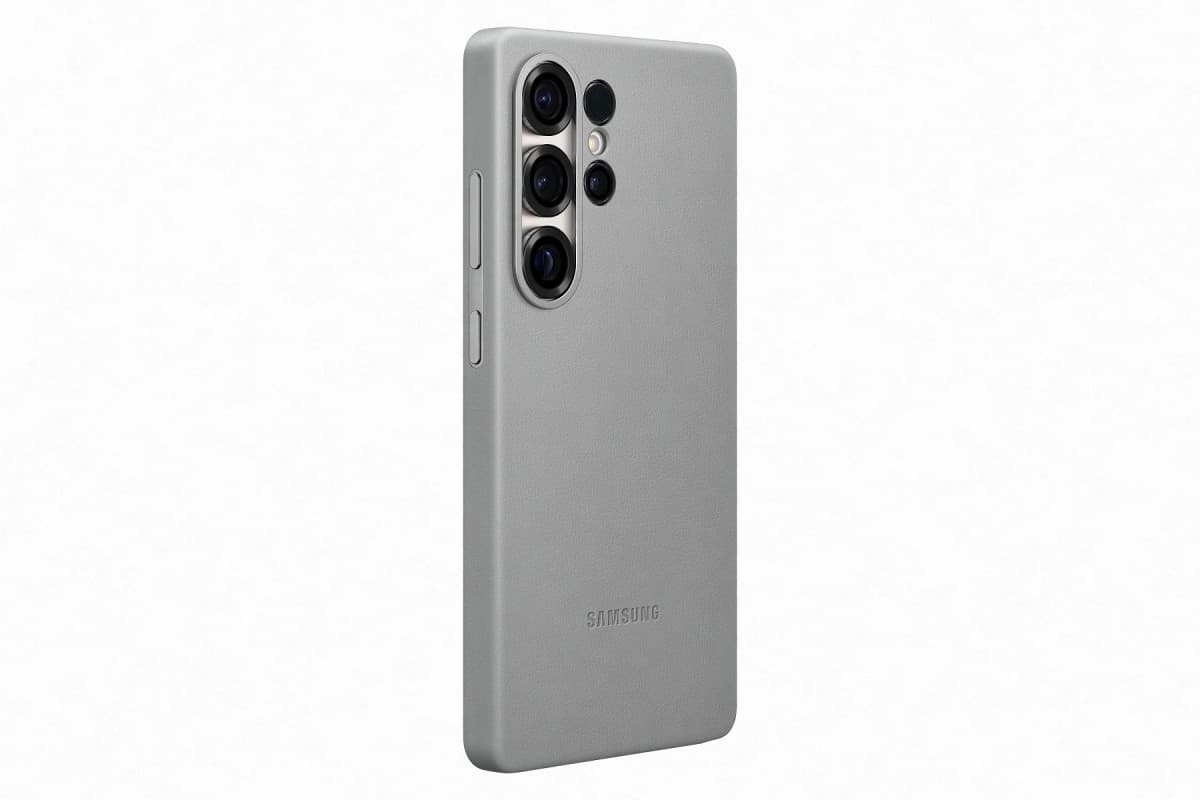 Zadní kryt EF-VS938PJE Samsung KindSuit pro Galaxy S25 Ultra Gray - náhled 2