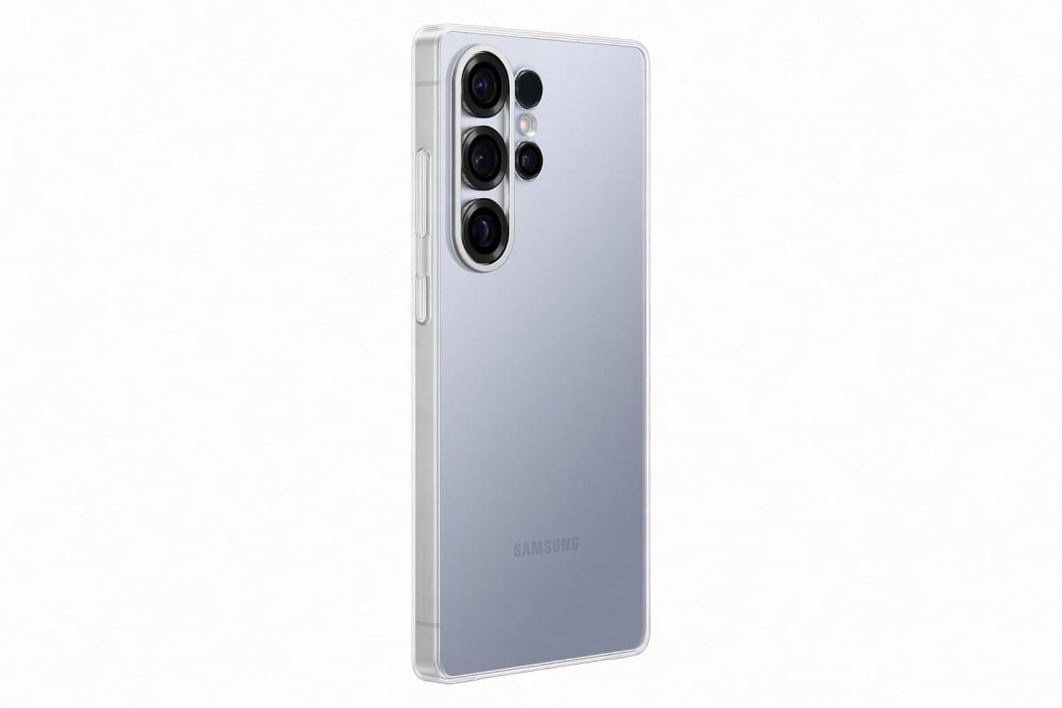 Zadní kryt EF-QS938CTE Samsung Clear pro Galaxy S25 Ultra Transparent - náhled 2