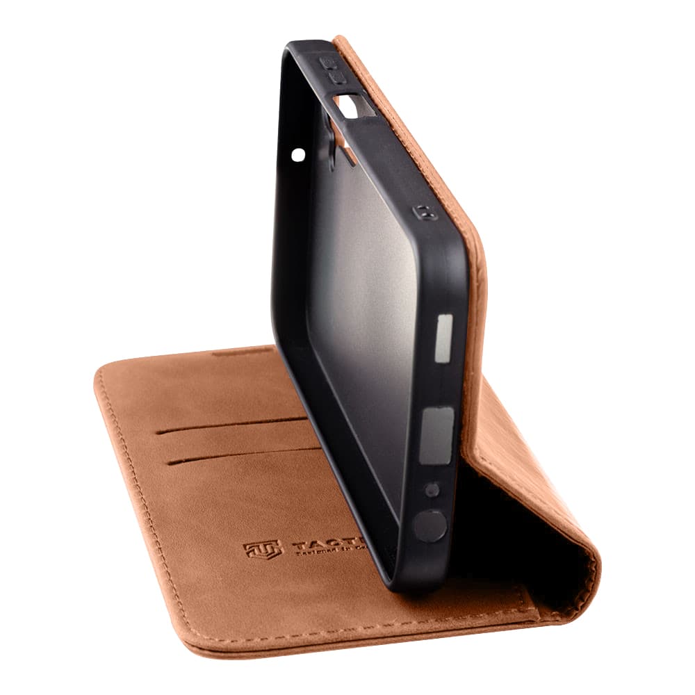 Knížkové pouzdro Tactical Xproof pro Samsung Galaxy A56 5G Mud Brown - náhled 2