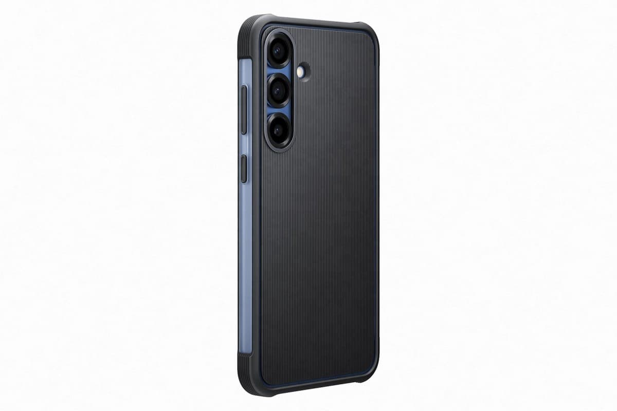 Zadní kryt EF-RS936CBE Samsung Rugged pro Galaxy S25+ Black - náhled 2