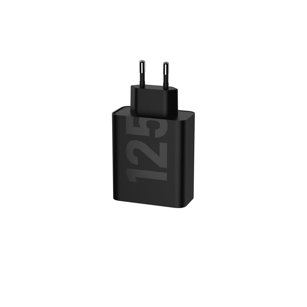 Nabíječka MCD-1252 Motorola TurboPower Duo 2xUSB-C 125W s USB-C datovým kabelem černá - náhled 2