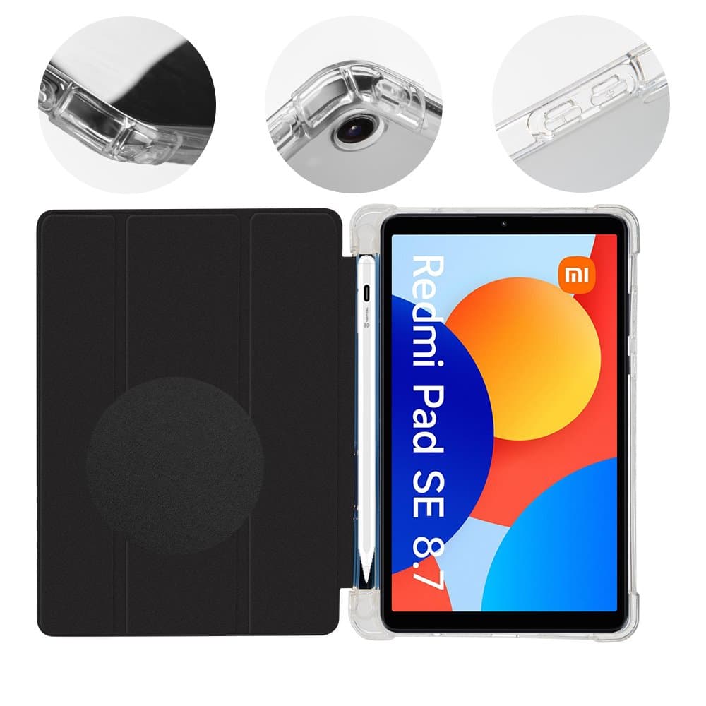 Pouzdro OBAL:ME MistyTab pro Xiaomi Redmi Pad SE 8.7 Black - náhled 2