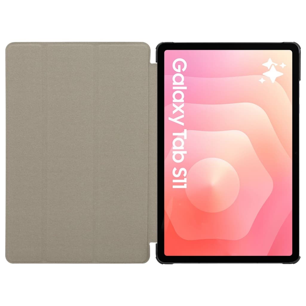 Pouzdro Tactical Book Tri Fold pro Samsung Galaxy TAB S11 Black - náhled 2