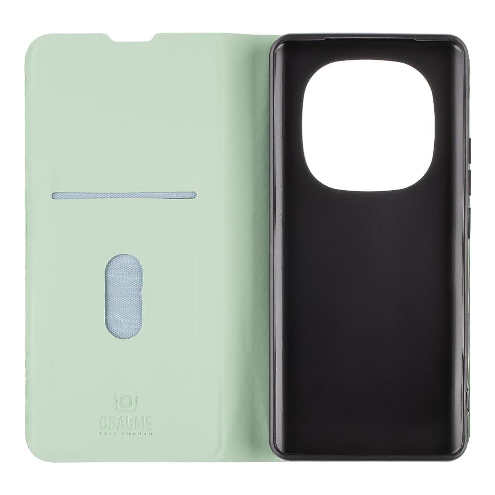 Knížkové pouzdro OBAL:ME SmoothTouch pro Xiaomi Redmi Note 14 Pro 5G-Poco X7 5G Mint Green - náhled 2
