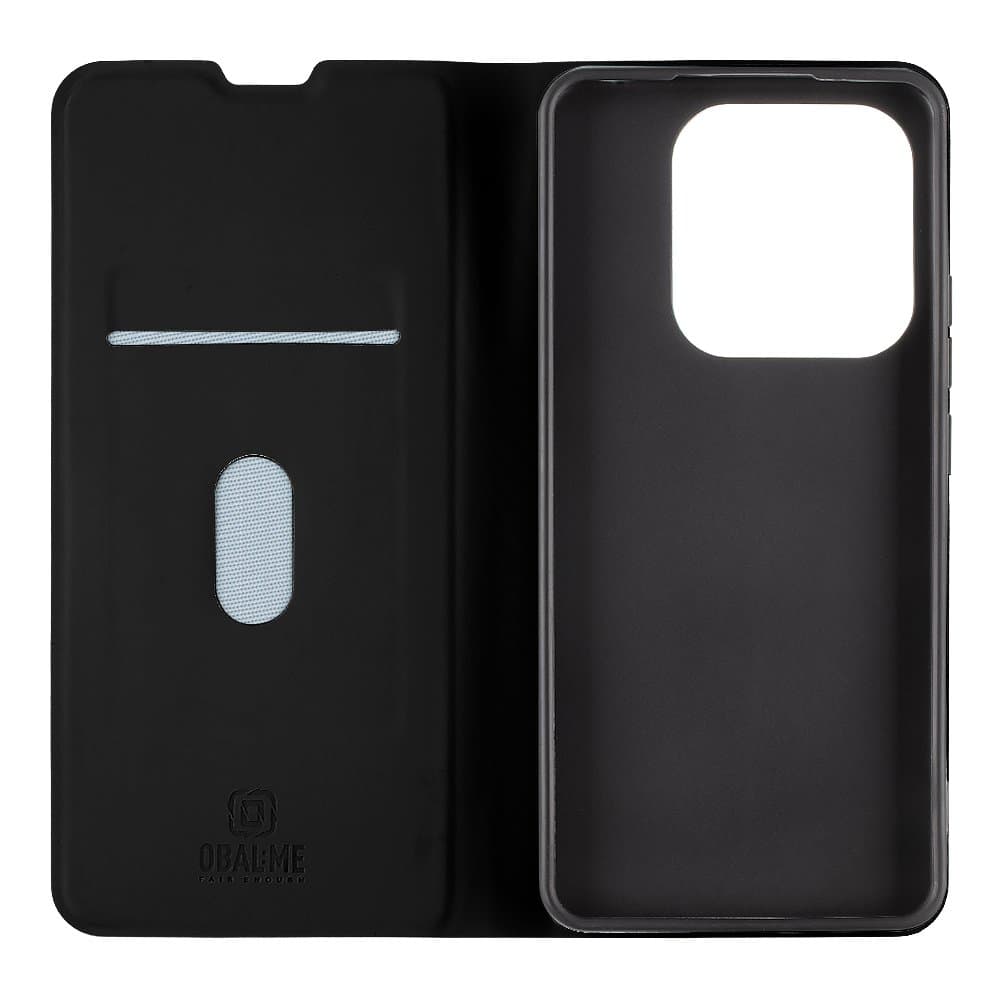 Knížkové pouzdro OBAL:ME SmoothTouch pro Xiaomi Redmi Note 14 5G Black - náhled 2