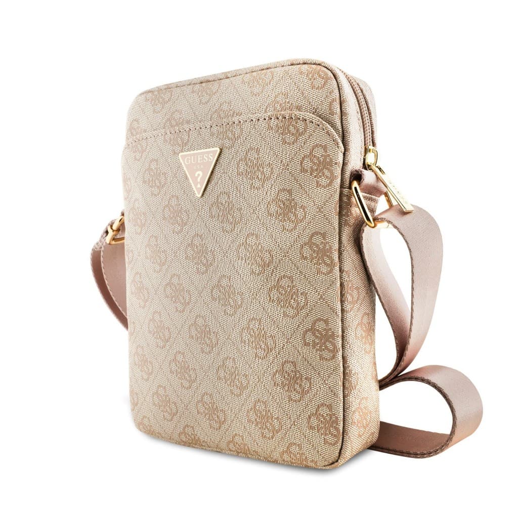 Kabelka Guess PU 4G Triangle Logo 8" Pink - náhled 2