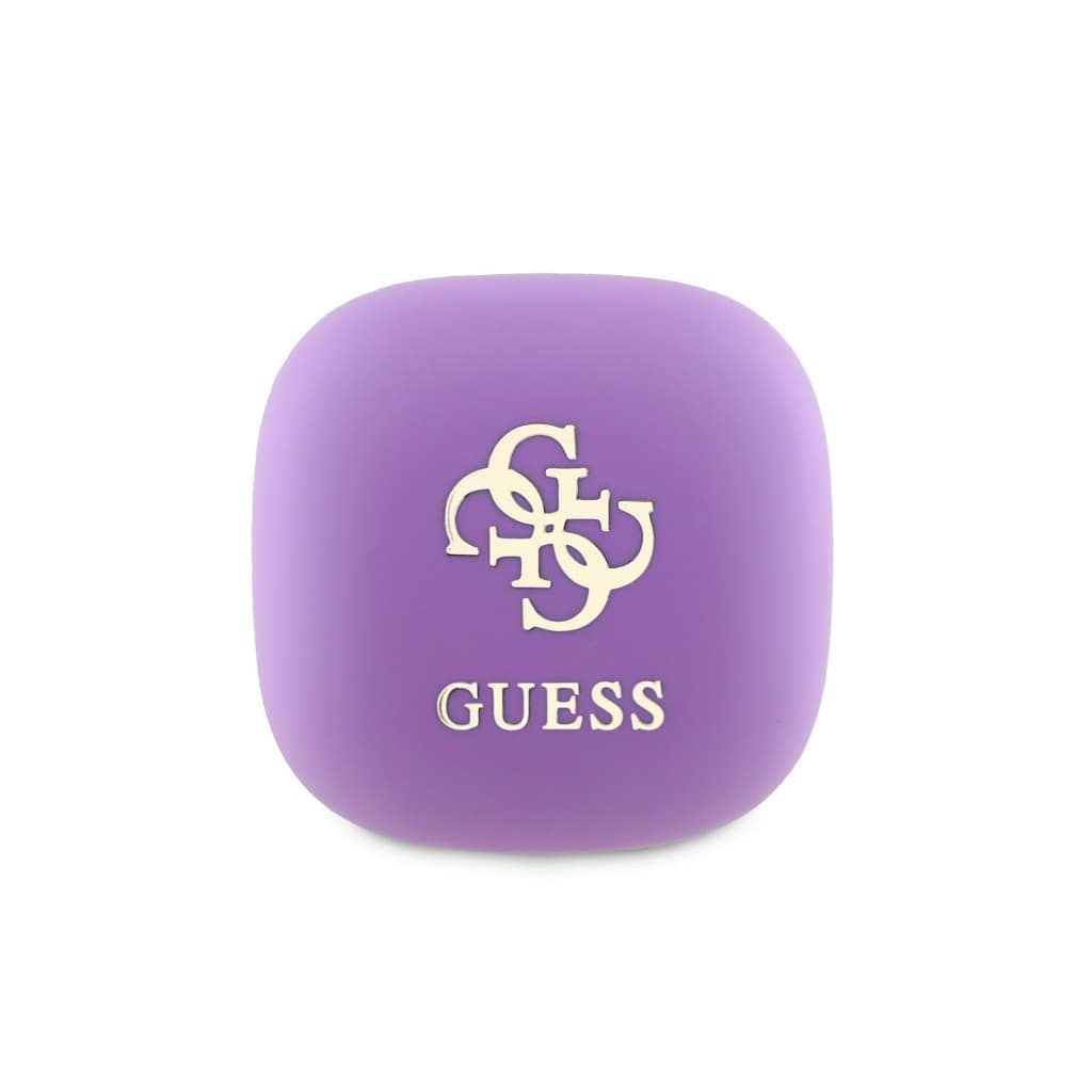 Bezdrátová sluchátka Guess 4G Logo Mini TWS Purple - náhled 2