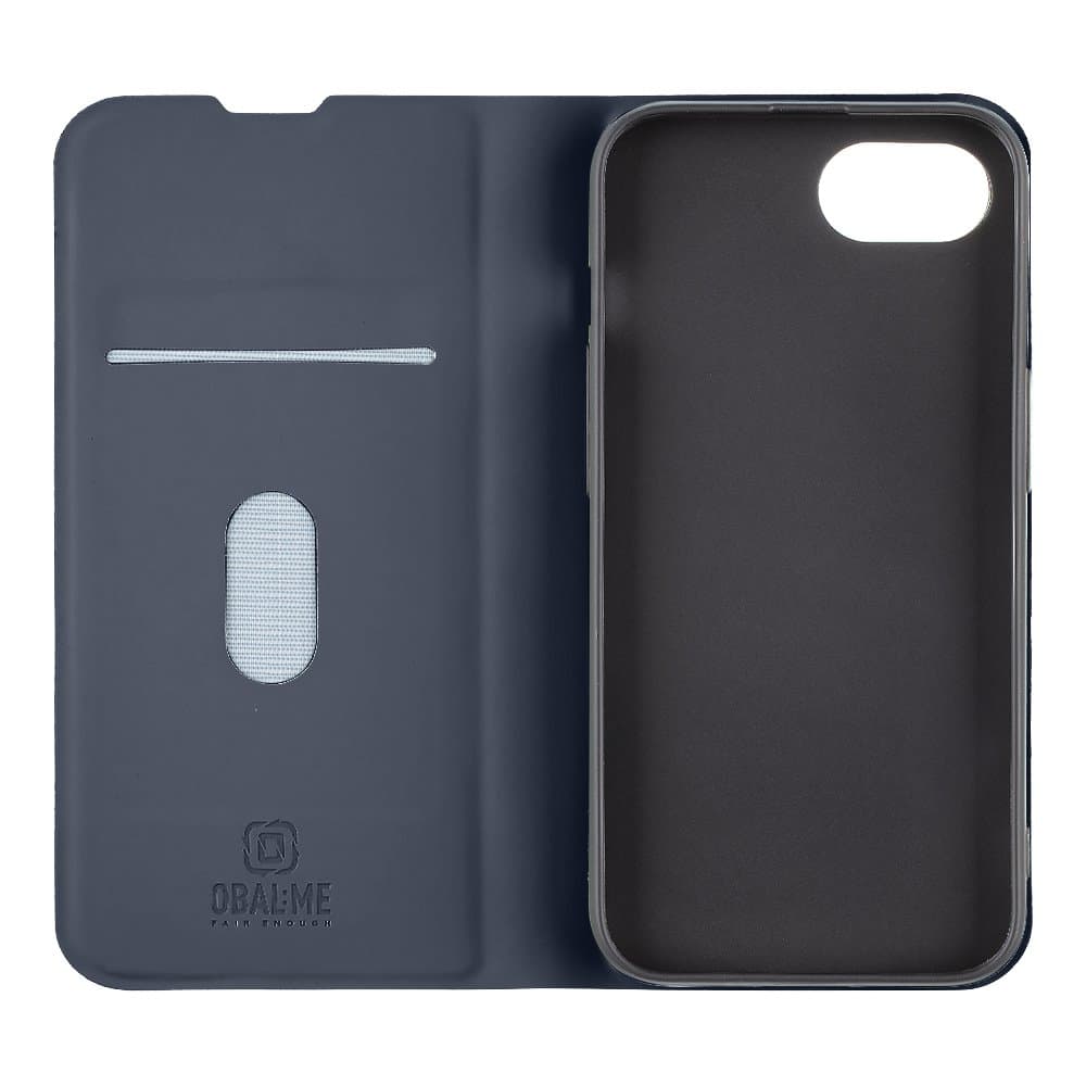 Knížkové pouzdro OBAL:ME SmoothTouch pro Apple iPhone 16e Dark Blue - náhled 2