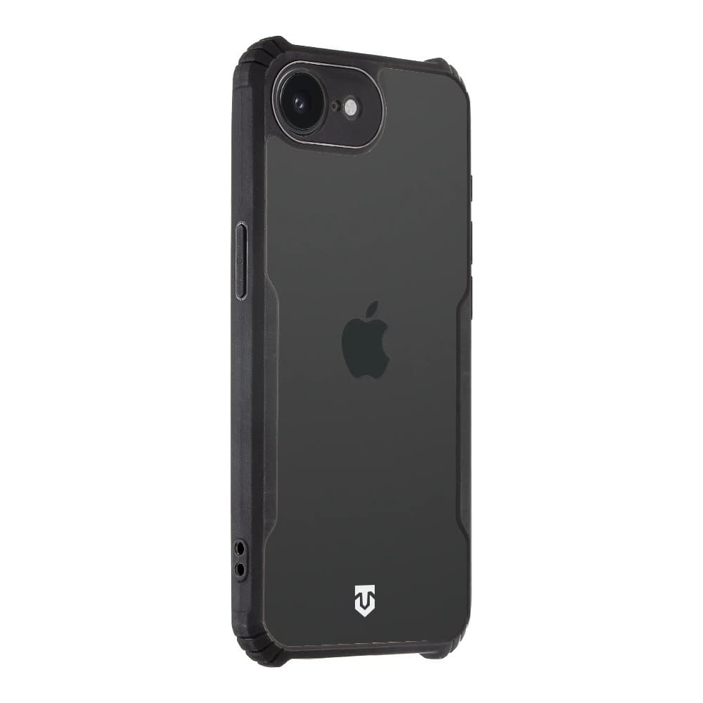 Zadní kryt Tactical Quantum Stealth pro Apple iPhone 16e Clear-Black - náhled 2