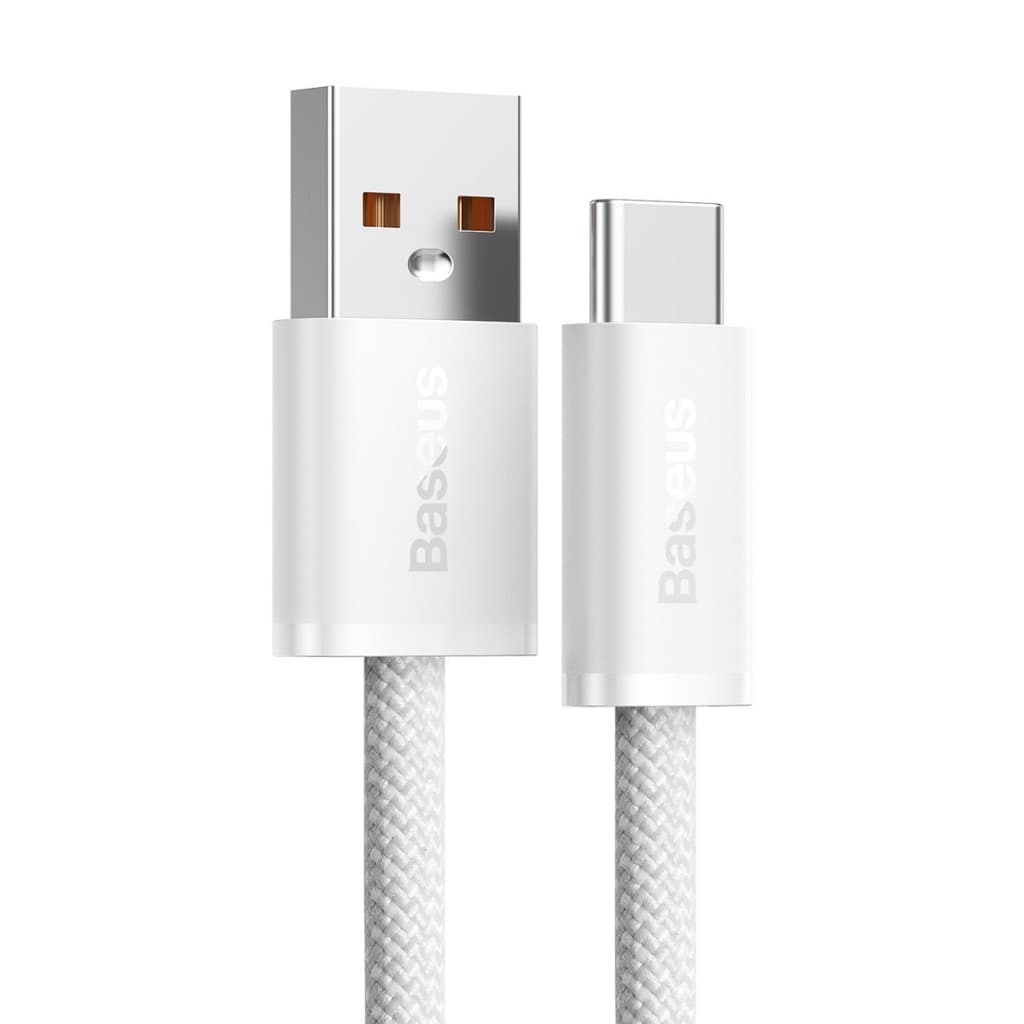 Datový kabel Baseus Dynamic Series Fast Charging USB-A - USB-C 100W 2m White - náhled 2