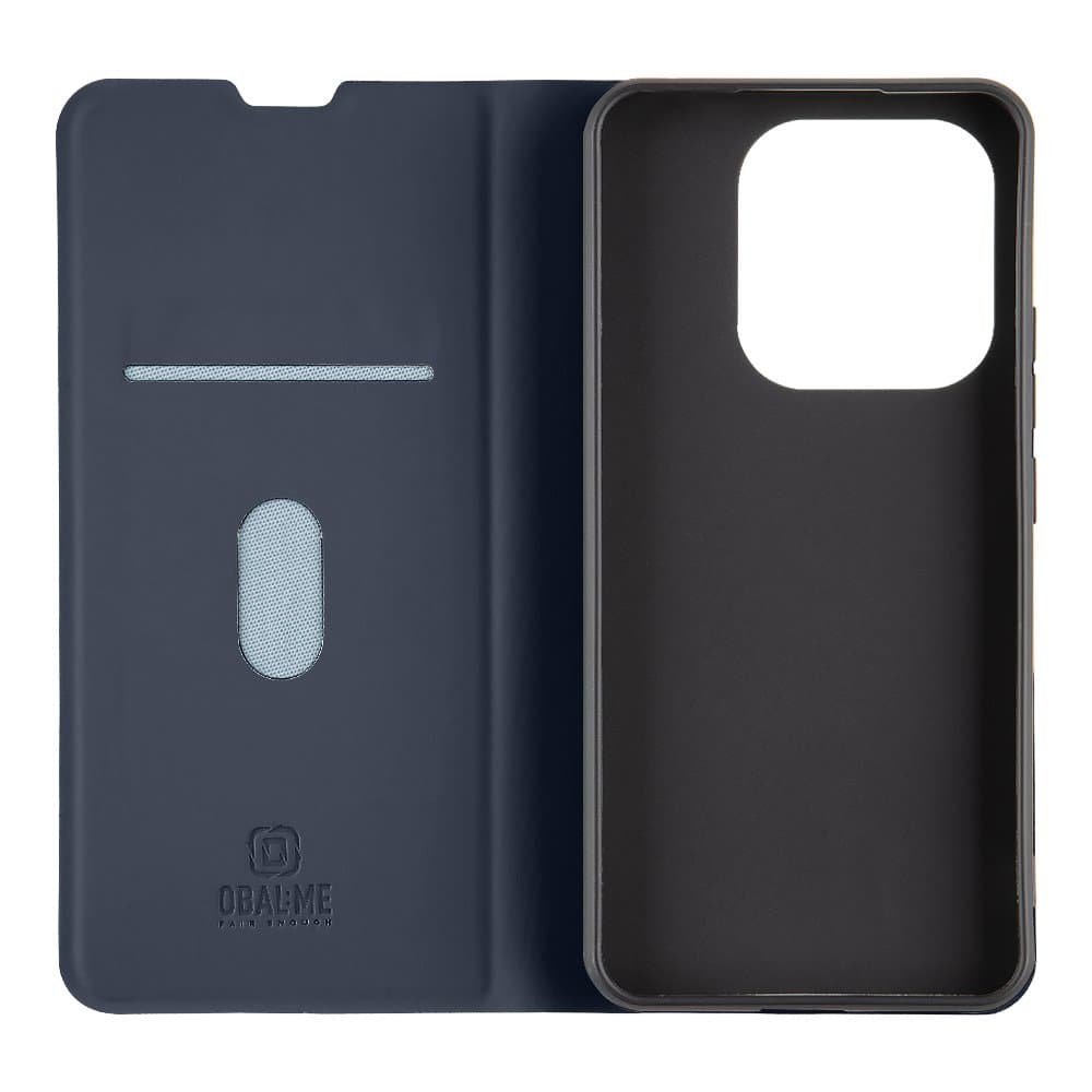 Knížkové pouzdro OBAL:ME SmoothTouch pro Xiaomi Redmi Note 14 4G Dark Blue - náhled 2