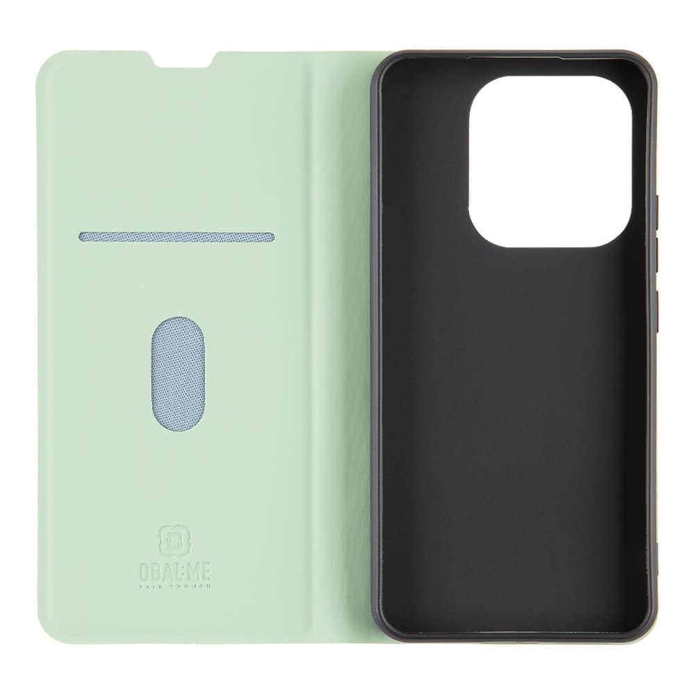 Knížkové pouzdro OBAL:ME SmoothTouch pro Xiaomi Redmi Note 14 4G Mint Green - náhled 2