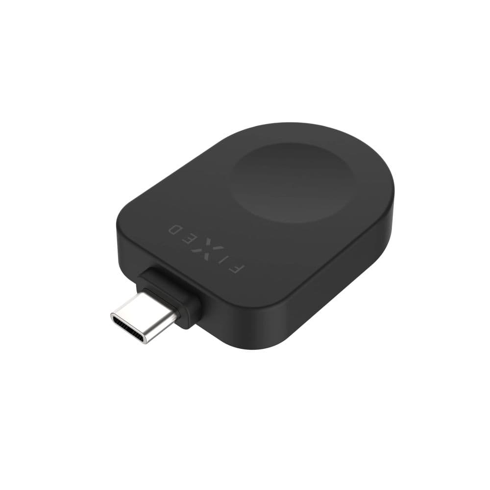 Nabíjecí USB-C adaptér FIXED pro Apple Watch kompatibilní s Powerstation Uni, černý - náhled 2