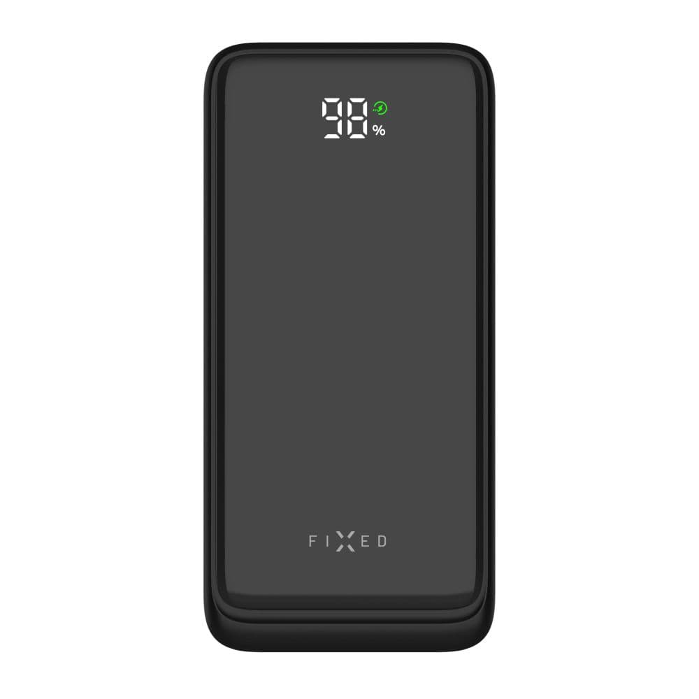 Powerbanka FIXED Zen2 20 s LCD displejem a výstupem PD 20W, 20 000 mAh, černá - náhled 2