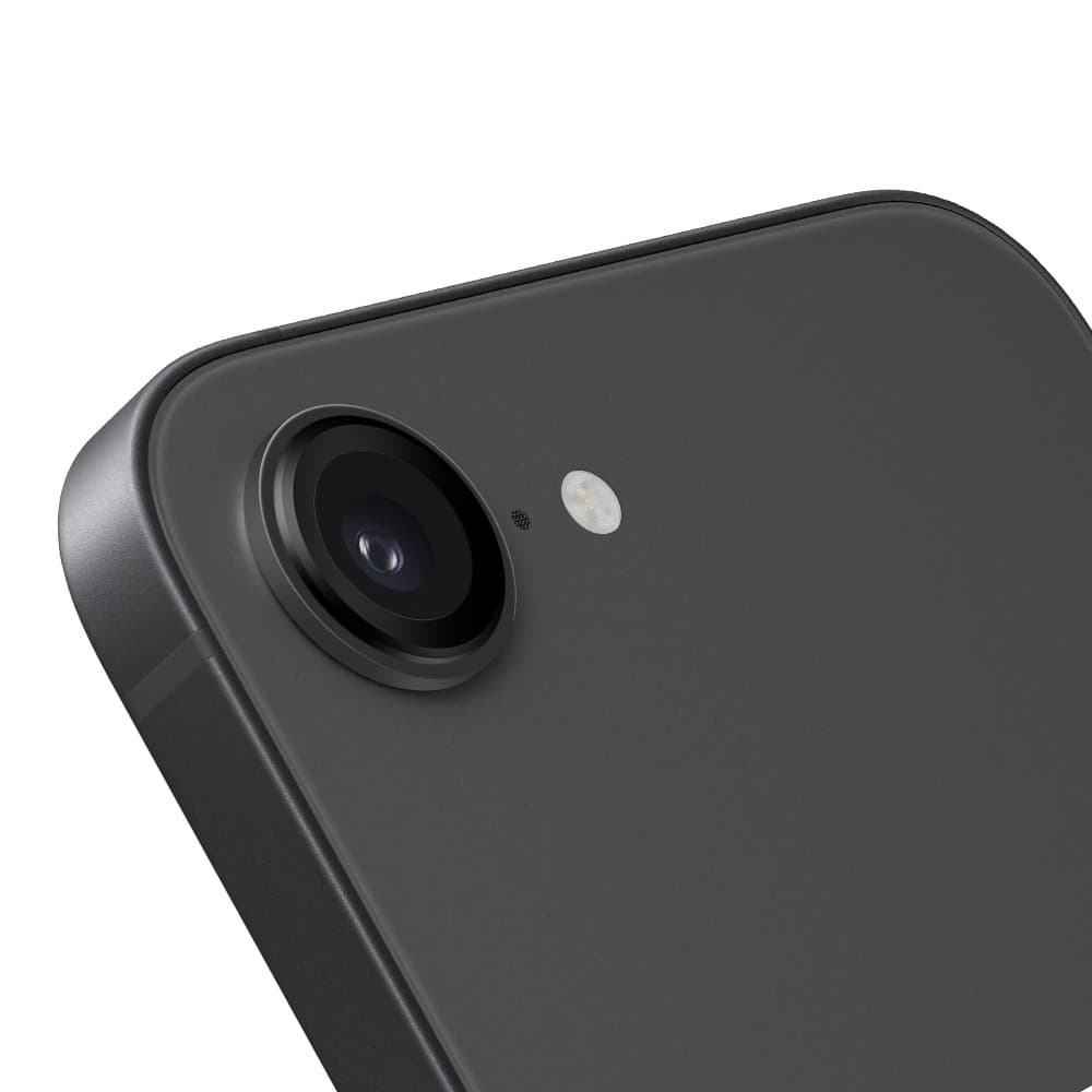 Ochrana čoček OBAL:ME pro Apple iPhone 16e Matte Black - náhled 2