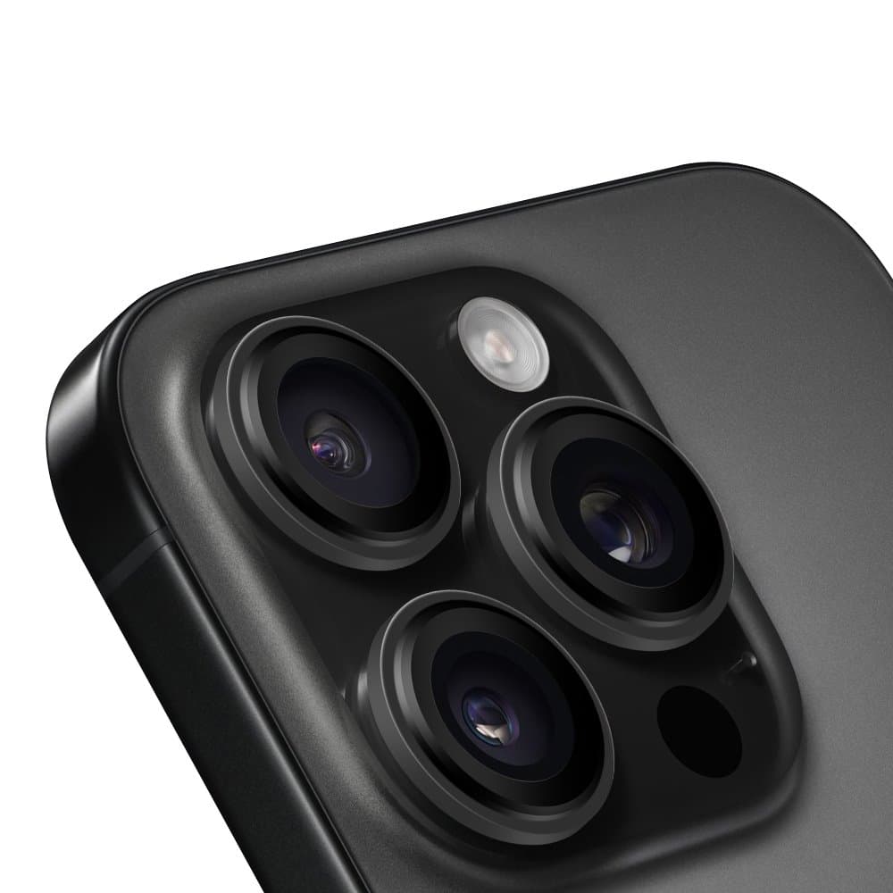 Ochrana čoček OBAL:ME pro Apple iPhone 16 Pro-16 Pro Max Black Titanium - náhled 2